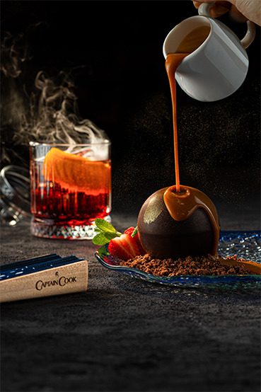Gourmet chocolate dessert - Captain Cook